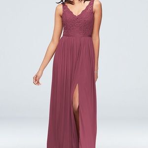 David’s Bridal Bridesmaid Dress